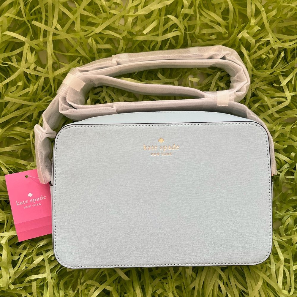 New Kate Spade Kate Spade New York Harper Crossbody Bag. Color: Aqua Pool